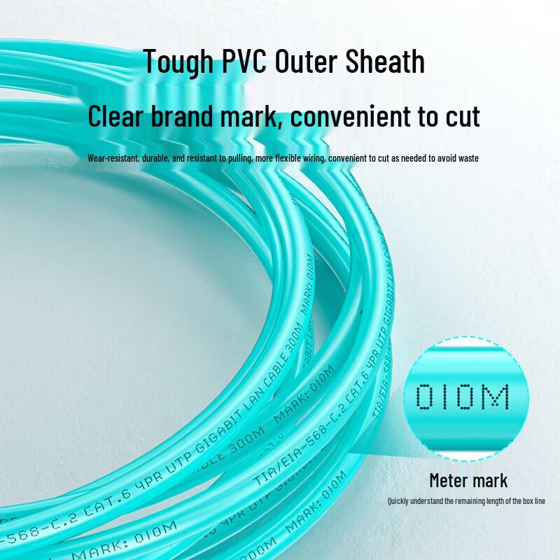 BOSENDE Cat6A 10-гигабитный неэкранированный Ethernet-кабель