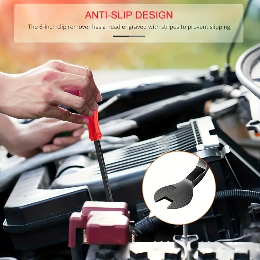 415pcs Car Push Retainer Clips Kit - Plastic Door Panel Fasteners, Fender Bumper Clips Most Popular Sizes