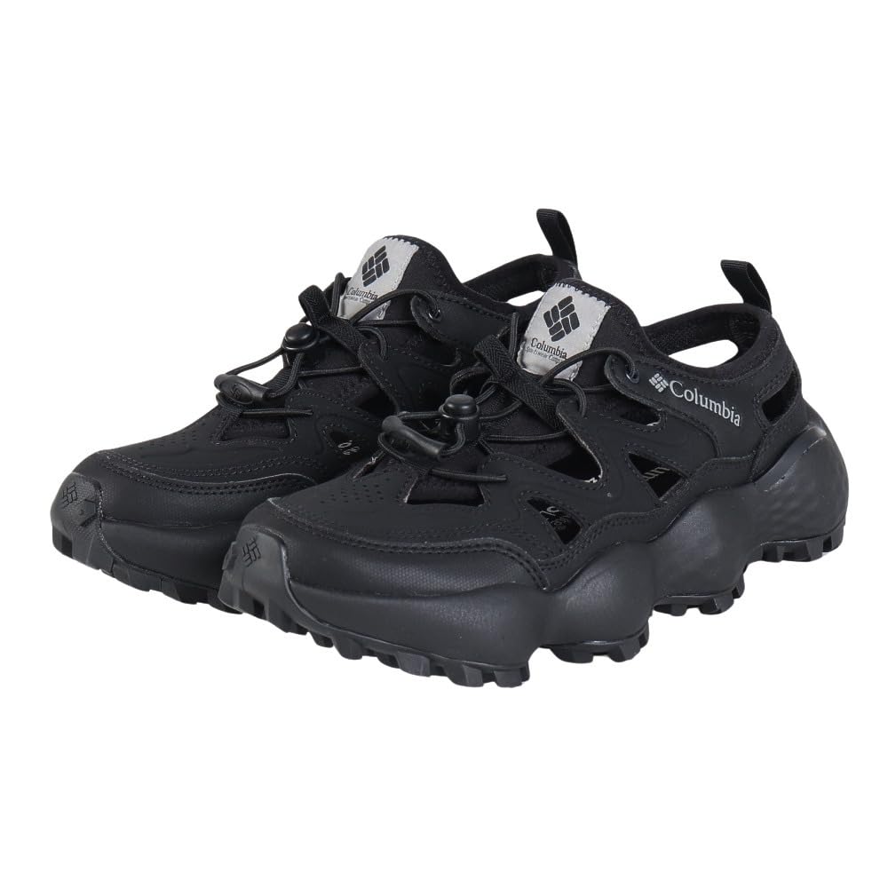 Columbia Casual Shoes Thrive Revive Chandal Black YL7787010 Sandals Cushioned Town Daily Wear Camping (Black/24.5/Lady's)