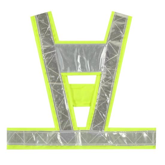 Регулируемый светоотражающий жилет с высокой видимостью, куртка с ремнями для работы на открытом воздухе