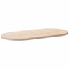 VidaXL Table Top 110x55x2.5 Cm Solid Pine Wood Oval 824365