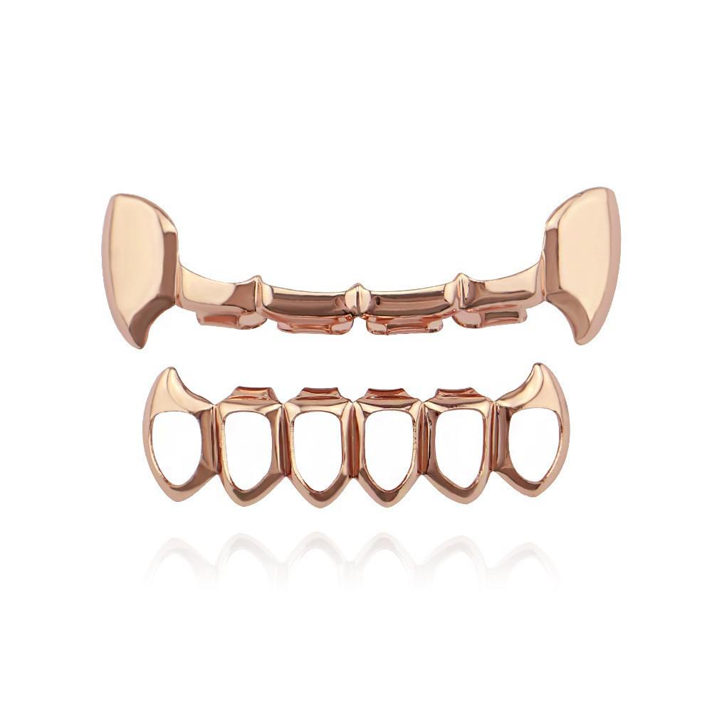 Маленькие тигровые клыки на Хэллоуин - Модные хип-хоп брекеты для зубов