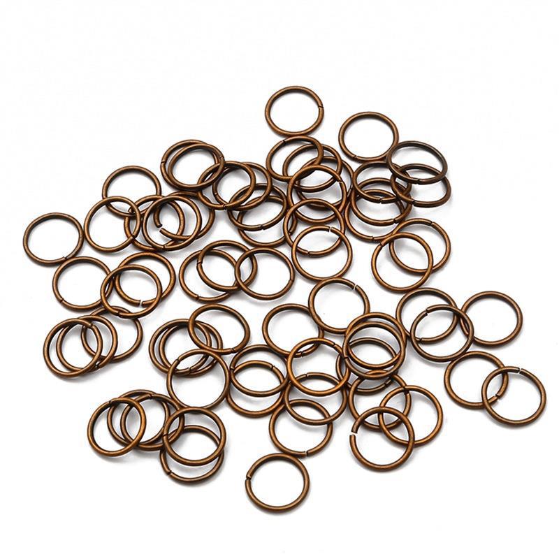 Iron Jump Ring Buckle for DIY Jewelry: Earrings, Bracelets, Necklaces & Pendants