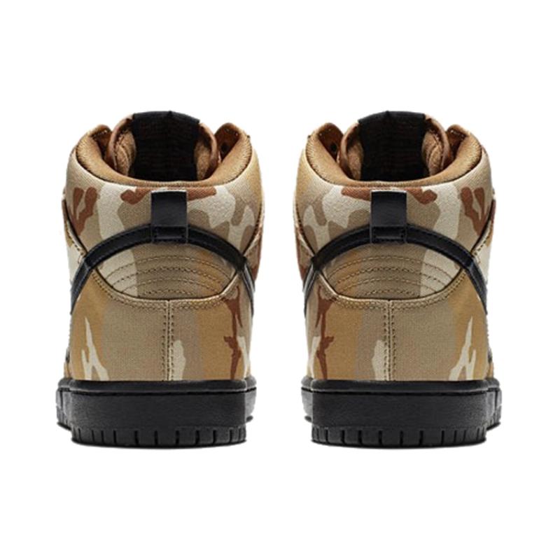 Nike SB Dunk High Pro Коричневый Камуфляж 2019 Обувь для Скейтбординга BQ6826-200