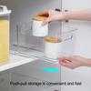 2 шт. монтажная направляющая для хранения без перфорации, простая установка, контейнер для хранения, направляющая, фурнитура, кухонные принадлежности