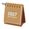 Mini Desk Calendar 2027 2026-2027, Oct 2026 to Dec Standing Flip Small Practical Gift for Students Professionals Calendar, 14 Monthly Desktop