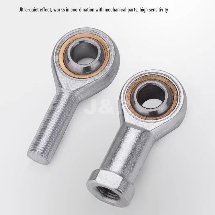 Rod End Joint Bearing with SI Internal Thread and SA External Thread (Clockwise/Counterclockwise) - T/K Eye Joint in Sizes 5/6/8/10/12.