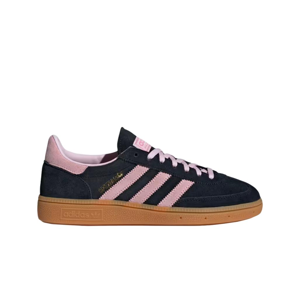 (w) Adidas Spezial Handball Core Black Clear Pink