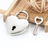 2/4 комплекта стильных замков в форме сердца с ключом Love Designs брелок-подвеска элегантная шкатулка для украшений для влюбленных