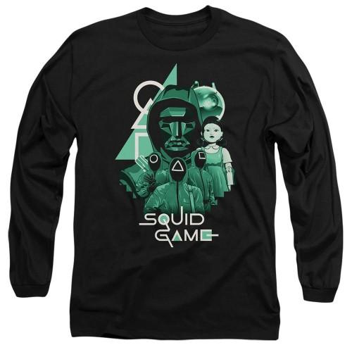 Squid Game Unisex Adult Front Man Group Shot T-Shirt