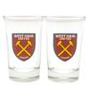 Crest Shot Glass Set (Pack of 2)
