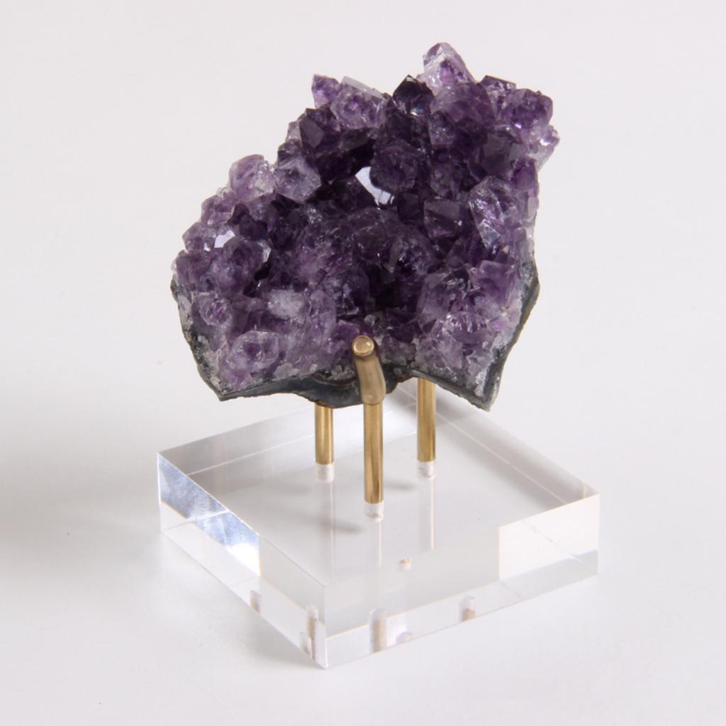 Display Easel Stand Rack Support Base Metal Arm Collectibles Coral Acrylic Display Holder for Jewelry Shop Ball Sphere Rock Ores