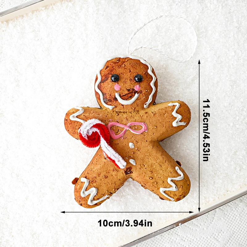 1 шт. Рождественская подвеска в виде печенья, бытовые предметы, снежный пончик, пенопластовый шар