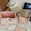 Square Storage Box Bear Pattern Organizer Box New Desktop Storage Basket  Home Decoration