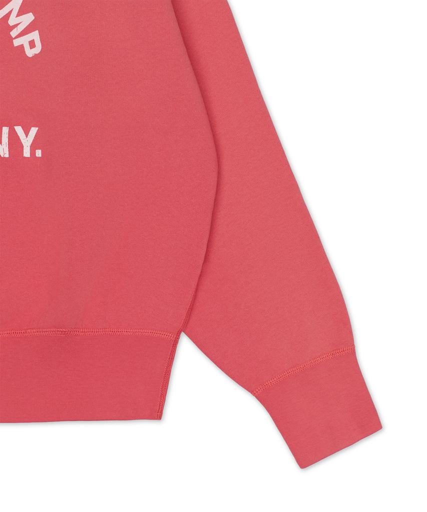 POLO RALPH LAUREN Vintage Fit Fleece Graphic Sweatshirt - Dark Red