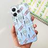 Чехол для Xiaomi Redmi 12 5G 2023 Redmi 12 5G Элегантный узор Мягкий силикон ТПУ Задняя крышка телефона Для Redmi 12 5G Глобальный