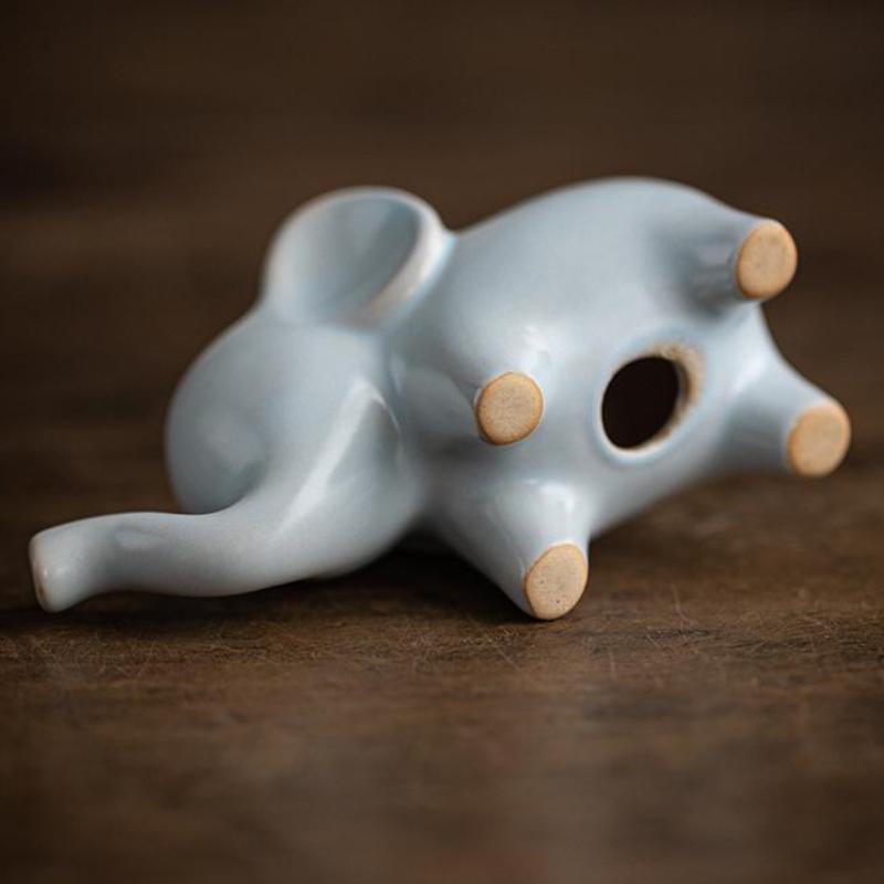 Слоны Керамические Поделки Фигурки, Современные Художественные Украшения, Животные Фэн-шуй, Домашний Интерьер, Аксессуары для Декора Офиса