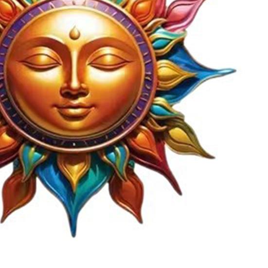 3Pcs Sun Moon Star Wall Decoration No Drill Indoor Outdoor Sun