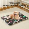 Autumn and Winter Pet Cotton Pad Sleeping Pad Thickened Warm Pet Mat Cat Pad Dog Mat Blanket Pet Nest Bed Quilt