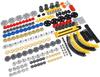 SEEMY 233 детали шестеренок для серии Technic, совместимые с LEGO Technic Parts DIY Gear Assort Pack (Подъемные рычаги, штифты, оси, разъемы)