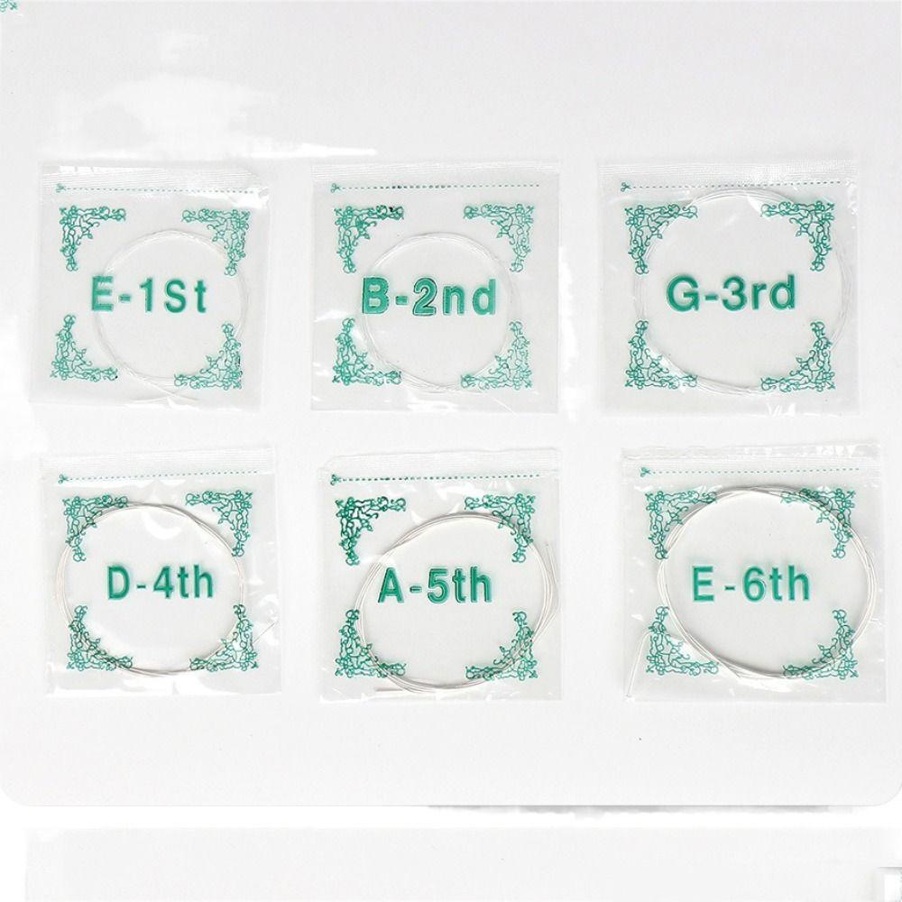 Улучшенный звук струн для классической гитары Сверхлегкие струны для акустической гитары Любители музыки