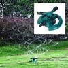 Three Arms 360 Degrees Rotating Garden Water Sprinkler Lawn Watering Irrigation ToolGreen