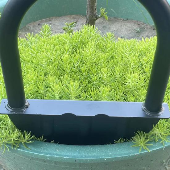 Полумесяц, обрезной станок для газона, стальной садовый обрезной станок с длинной ручкой, удобная ручка, пилообразный ручной обрезной станок, инструмент для ландшафтного дизайна газона