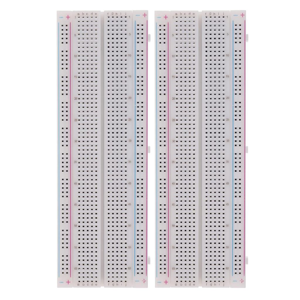 Комплект макетных плат включает в себя 830/400/170-точечные беспаечные макетные платы для распределительных соединительных блоков Proto Shield