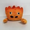 New Cute Calcifer Fire Demon Plush Toy From Howl's Moving Castle Soft Stuffed Animal Doll for Kids & Adults Anime Character Pillow & Decor Gift