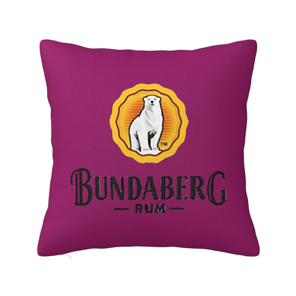 Bundaberg Rum Square Pillowcase Cushion Cover Pillow Case Throw Pillow Cover for Home Bedroom Car