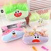 DIY Fluffy Hair Pencil Case Holder Stationery Storage Soft Plush Pen Bag  Schools Supplies