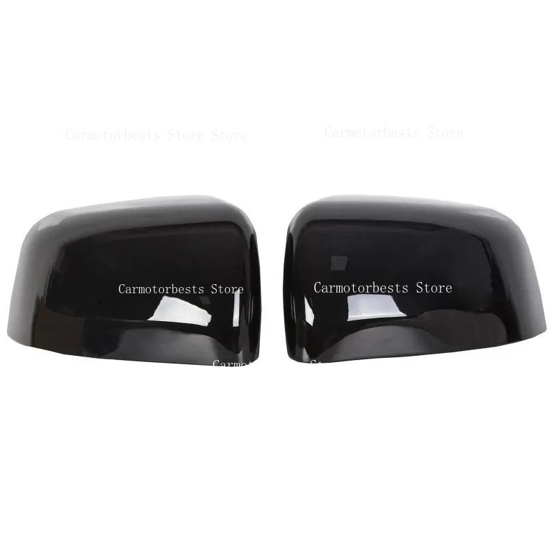 Car Rearview Side Mirror Cover For Jeep Grand Cherokee 2011-2022 Wing Cap Exterior Door Rear View Case Trim Sticker Carbon Fiber