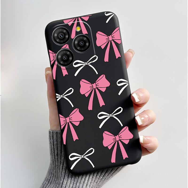 For Blackview Shark 9 5G Case Cute Funny Love Heart Rabbit Soft Silicone Protective Back Cover For Black View Shark 9 Phone Case