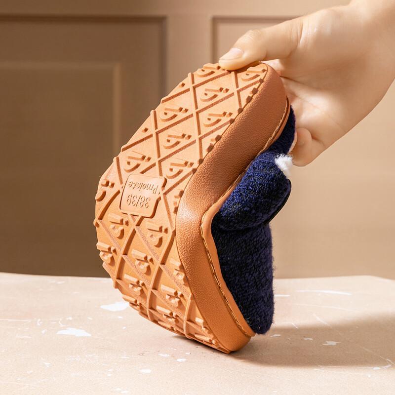 Женские модные шлепанцы на платформе-клине с подушкой из пены с эффектом памяти - Мягкая ткань и Нескользящая подошва из ТПР, Удобные в носке, Подходят для дома, спальни