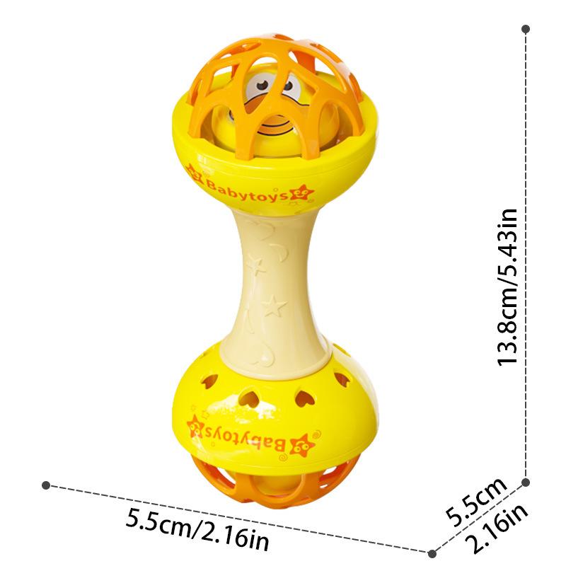 Детская игрушка Мяч-клатч Погремушка Палочка Фитнес Мягкий резиновый мяч Новорожденный Раннее развитие Хватка Песочный молоток Игрушка