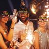 8 Pcs Happy New Year 2026 Paper Glasses New Year Party Eyewear Supplies for New Year's Eve Party Favors Photo Booth Props