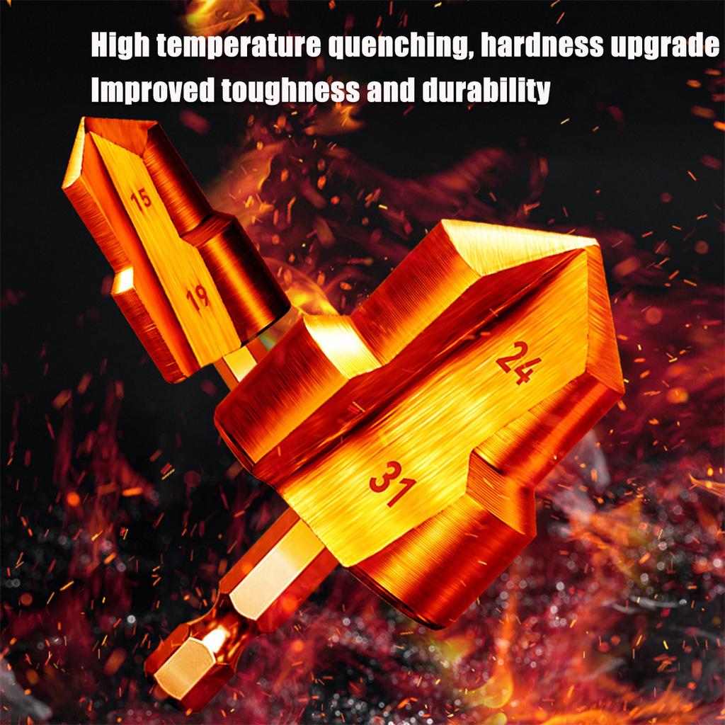 Быстросменное металлическое шестигранное сверло, металлическое титановое PPR покрытие и многоразмерные сверла