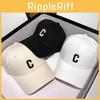 C Baseball Letter Cap Embroidered Hardtop Unisex Spring Summer Cap Duckbill