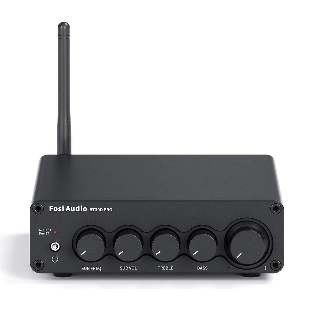 FosiAudio BT30DPRO Bluetooth 5.0 TPA3255 Высококачественный 2.1-канальный цифровой усилитель