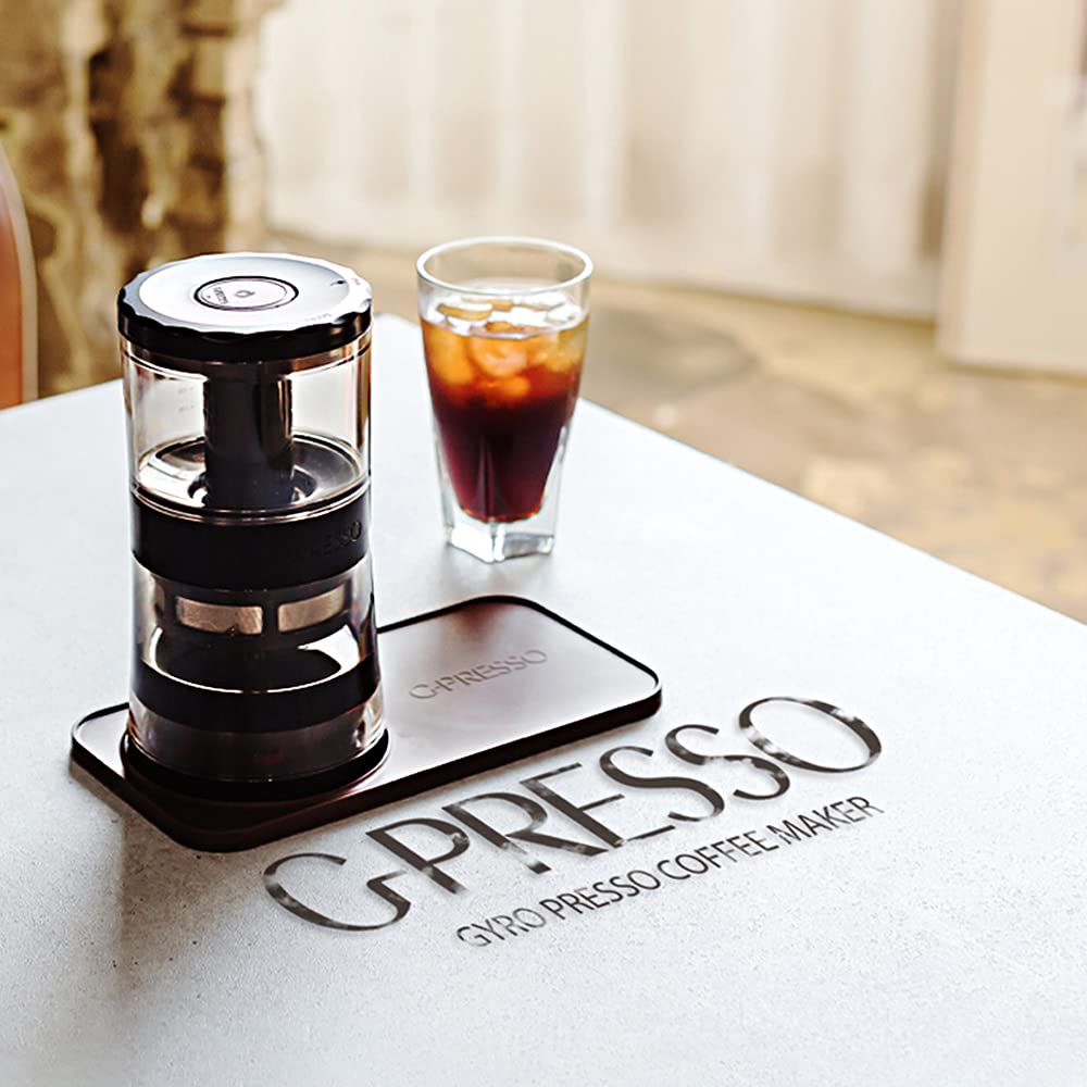 MEDIK Gyropresso Cold Brew Coffee Maker (G-PRESSO), 4-Minute Brew, High Concentration, Portable, MDK-GP01BK