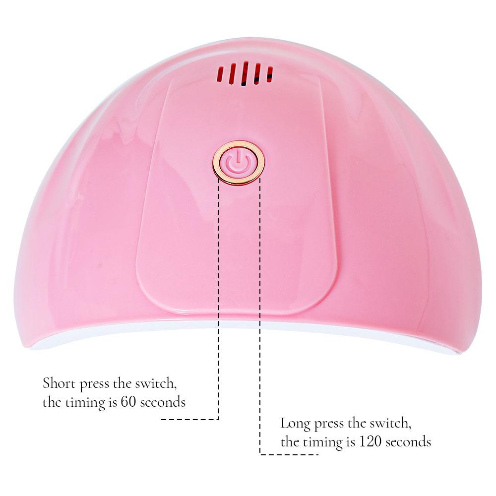 Профессиональная USB 54 Вт лампа для сушки гель-лака для ногтей 18 УФ-светодиодов машина для фототерапии ногтей маникюрный инструмент оборудование для салонов