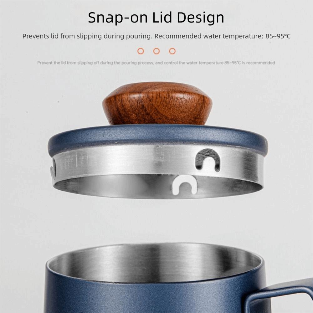 304 Stainless Steel Goose Neck Coffee Pot Drip Spout Hand Brewing Kettle Pour Over Brewing