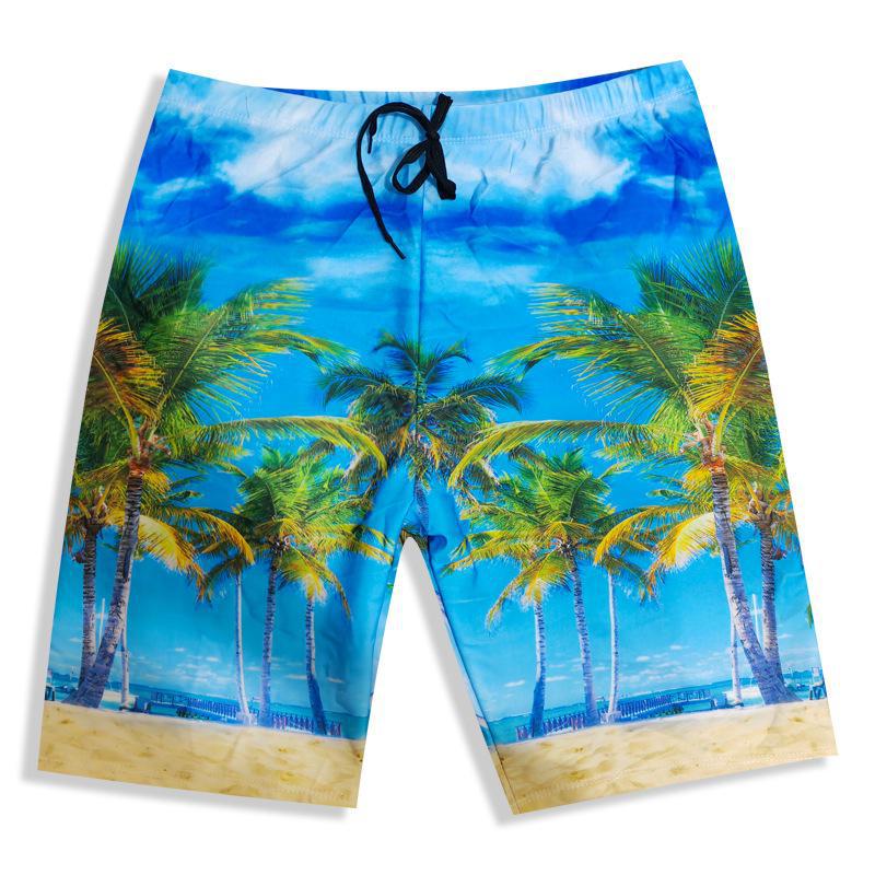 Мужские плавки средней длины, профессиональные пляжные длинные боксеры, купальники для мальчиков больших размеров для горячих источников