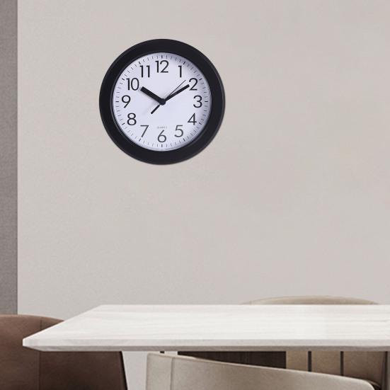Современные настенные часы, дизайн с большими цифрами, легко читаемые, на батарейках, бесшумные, не тикающие, декоративные подвесные часы