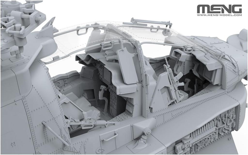 MENG Monmodel Боинг Апач Лонгбоу Боевой вертолет Пластиковая модель MQS004 1/35 AH-64D