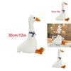 Adorable White Goose Pillow Plush Toy Snuggly Sleeping Pillow Stuffed Animal For All Ages