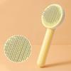 Self Cleaning Slicker Brush for Dog and Cat Removes Undercoat Tangled Hair Massages Particle Pet Cat Comb Improves Circulation