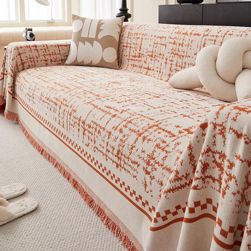 Чехол для дивана из шенилла, полноценный чехол для дивана, универсальный чехол для подушки с защитой от царапин от кошек на все времена года