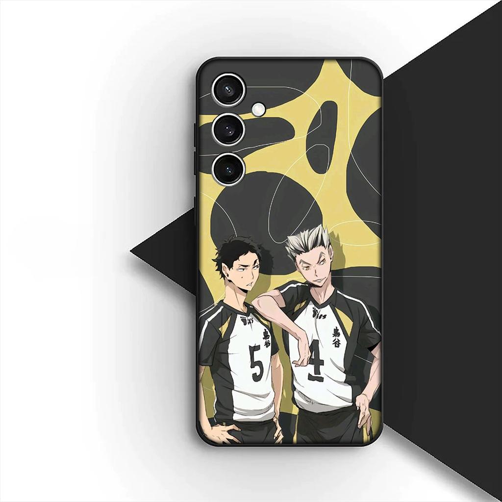 Cover for Samsung Galaxy S10 S8 S9 Plus A33 A34 A31 70 A71 A72 Note 20 9 8 S10E Phone Case Toru Oikawa Haikyuu Hinata Shoyo