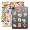 100 Small Size Cartoon Animal Stickers Not Repeat Laptop Water Cup Graffiti Stickers